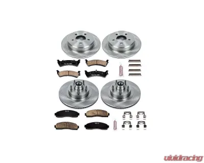 Power Stop Autospecialty Brake Kit Front & Rear Ford Explorer Sport 2001-2002 - KOE5594