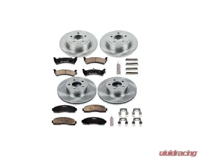 Power Stop Autospecialty Brake Kit Front & Rear Ford Explorer Sport 2003 - KOE5595