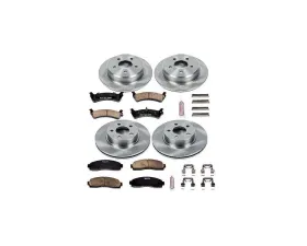 Power Stop Autospecialty Brake Kit Front & Rear Ford Explorer Sport 2001-2002