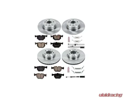 Power Stop Autospecialty Brake Kit Front & Rear BMW 740i 1995 - KOE5710