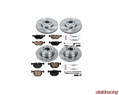 Power Stop Autospecialty Brake Kit Front & Rear BMW X5 2000-2006 - KOE5718