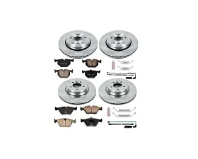 Power Stop Autospecialty Brake Kit Front & Rear BMW 330Ci 2001-2006