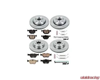 Power Stop Autospecialty Brake Kit Front & Rear BMW 330Ci 2001-2006 - KOE5728