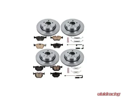 Power Stop Autospecialty Brake Kit Front & Rear BMW X3 2004-2010 - KOE5737