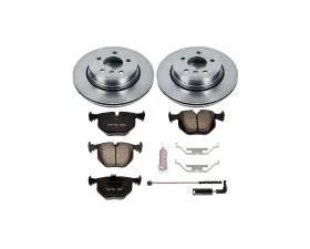 Power Stop Autospecialty Brake Kit Rear BMW X3 2004-2010