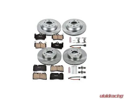 Power Stop Autospecialty Brake Kit Front & Rear Volkswagen Touareg 2007-2010 - KOE5745