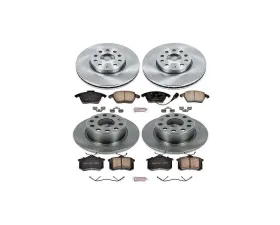 Power Stop Autospecialty Brake Kit Front & Rear Audi A3 2010-2012
