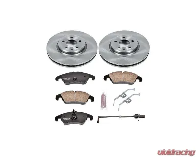 Power Stop Autospecialty Brake Kit Front Audi A4 2009-2011 - KOE5752