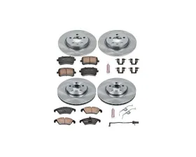 Power Stop Autospecialty Brake Kit Front & Rear Audi A4 2009-2011