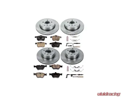 Power Stop Autospecialty Brake Kit Front & Rear BMW 525i 2004-2005 - KOE5764