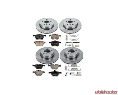 Power Stop Autospecialty Brake Kit Front & Rear BMW 525i 2006-2007 - KOE5765