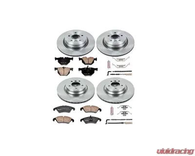 Power Stop Autospecialty Brake Kit Front & Rear BMW 335i xDrive 2010 - KOE5775