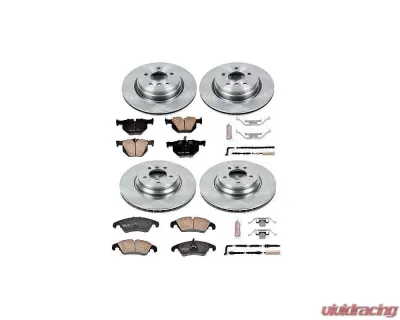 Power Stop Autospecialty Brake Kit Front & Rear BMW 335d 2010 - KOE5777