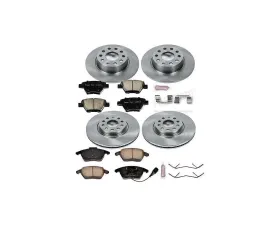 Power Stop Autospecialty Brake Kit Front & Rear Audi A3 2010-2012