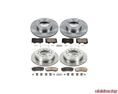 Power Stop Autospecialty Brake Kit Front & Rear Toyota FJ Cruiser 2010-2014 - KOE5805