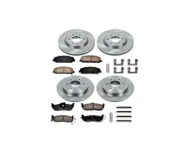 Power Stop Autospecialty Brake Kit Front & Rear Nissan Armada 2012-2015