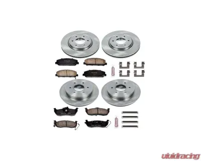 Power Stop Autospecialty Brake Kit Front & Rear Nissan Armada 2012-2015 - KOE5822