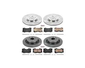 Power Stop Autospecialty Brake Kit Front & Rear Infiniti FX50 2009-2013