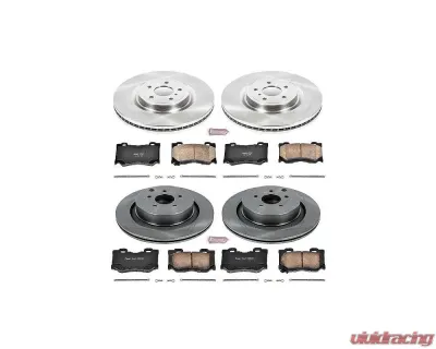 Power Stop Autospecialty Brake Kit Front & Rear Infiniti FX50 2009-2013 - KOE5823