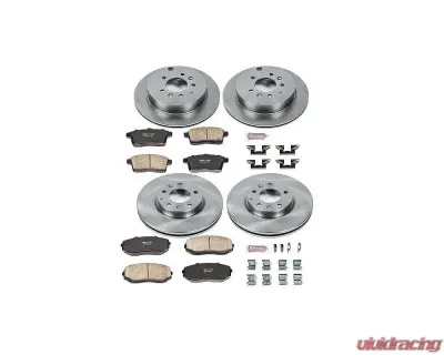 Power Stop Autospecialty Brake Kit Front & Rear Mazda CX-7 2007-2012 - KOE5829