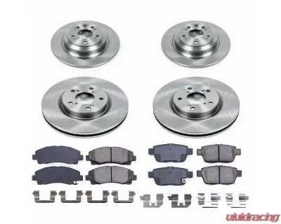 Power Stop Autospecialty Brake Kit Front & Rear Acura TL 2009-2014 - KOE5856