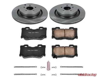 Power Stop Autospecialty Brake Kit Rear Infiniti FX50 2009-2013 - KOE5861