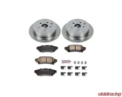 Power Stop Autospecialty Brake Kit Rear Lexus RX350 2010-2015 - KOE5864