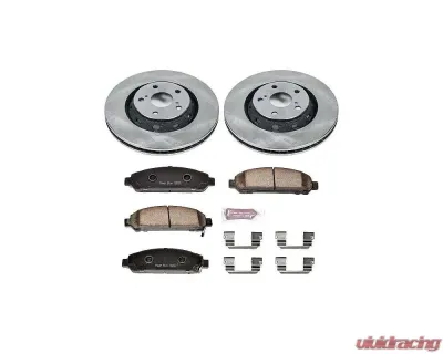 Power Stop Autospecialty Brake Kit Front Toyota Venza 2009-2016 - KOE5865