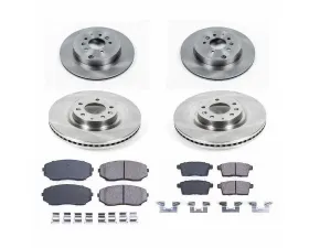 Power Stop Autospecialty Brake Kit Front & Rear Mazda CX-9 2007-2015