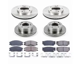 Power Stop Autospecialty Brake Kit Front & Rear Kia Sorento 2003-2006