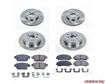 Power Stop Autospecialty Brake Kit Front & Rear Honda Ridgeline 2012-2014 - KOE5940