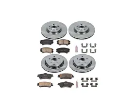 Power Stop Autospecialty Brake Kit Front & Rear Chevrolet Caprice 2011-2017