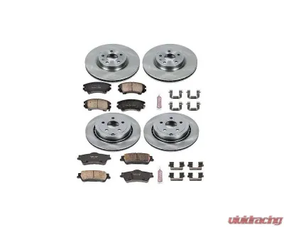 Power Stop Autospecialty Brake Kit Front & Rear Chevrolet Caprice 2011-2017 - KOE5949