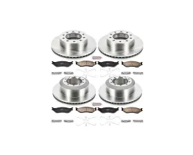 Power Stop Autospecialty Brake Kit Front & Rear Ford F-450 Super Duty 2005-2016