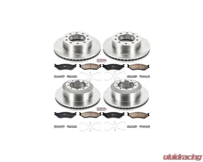 Power Stop Autospecialty Brake Kit Front & Rear Ford F-450 Super Duty 2005-2016 - KOE5965