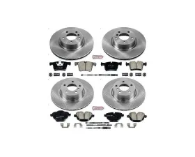 Power Stop Autospecialty Brake Kit Front & Rear BMW X3 2011-2017