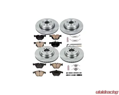 Power Stop Autospecialty Brake Kit Front & Rear BMW 335d 2011 - KOE6056