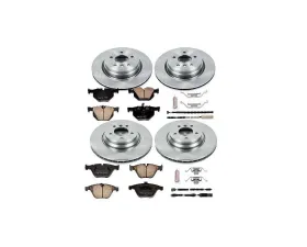 Power Stop Autospecialty Brake Kit Front & Rear BMW 335i 2011-2013