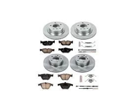 Power Stop Autospecialty Brake Kit Front & Rear BMW 328i xDrive 2011-2012