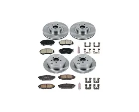 Power Stop Autospecialty Brake Kit Front & Rear Subaru Forester 2010-2013