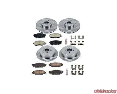 Power Stop Autospecialty Brake Kit Front & Rear Subaru Forester 2010-2013 - KOE6083