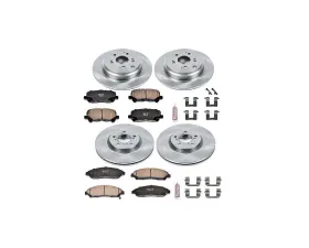 Power Stop Autospecialty Brake Kit Front & Rear Honda Pilot 2012-2015