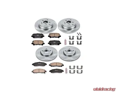 Power Stop Autospecialty Brake Kit Front & Rear Honda Pilot 2012-2015 - KOE6084