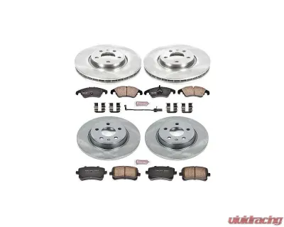 Power Stop Autospecialty Brake Kit Front & Rear Audi A4 2012-2016 - KOE6134