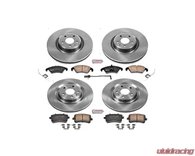 Power Stop Autospecialty Brake Kit Front & Rear Audi Q5 2013-2016 - KOE6143