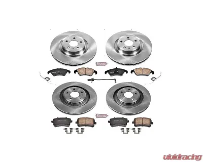 Power Stop Autospecialty Brake Kit Front & Rear Audi S4 2010-2011 - KOE6157