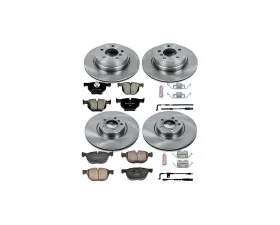 Power Stop Autospecialty Brake Kit Front & Rear BMW X5 2009
