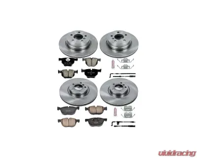 Power Stop Autospecialty Brake Kit Front & Rear BMW X5 2009 - KOE6162