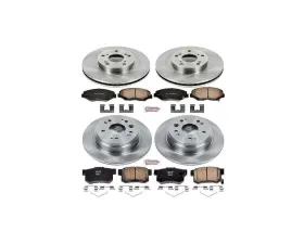 Power Stop Autospecialty Brake Kit Front & Rear Honda CR-V 2002-2004