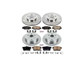 Power Stop Autospecialty Brake Kit Front & Rear Honda CR-V 2005-2006